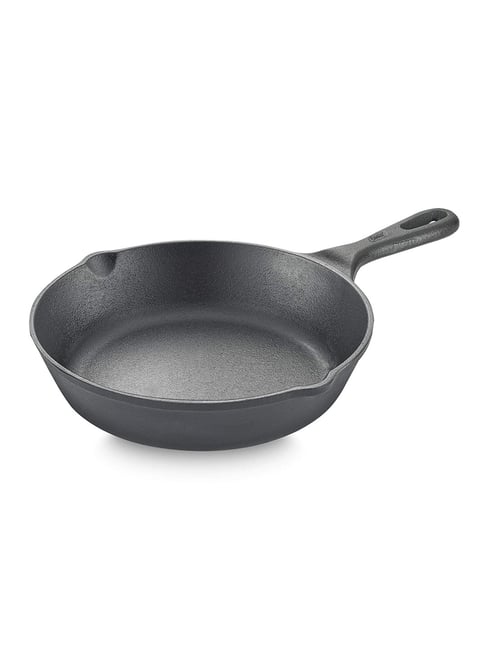 Prestige Black Cast Iron 200 mm Fry Pan (1100 ml) - Set of 1