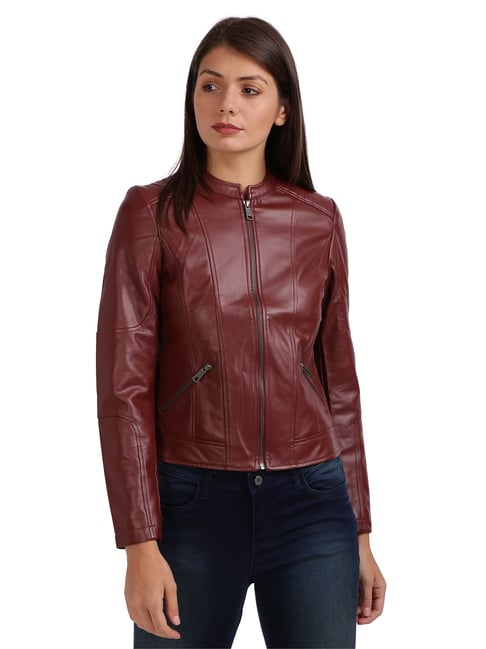parx leather jacket