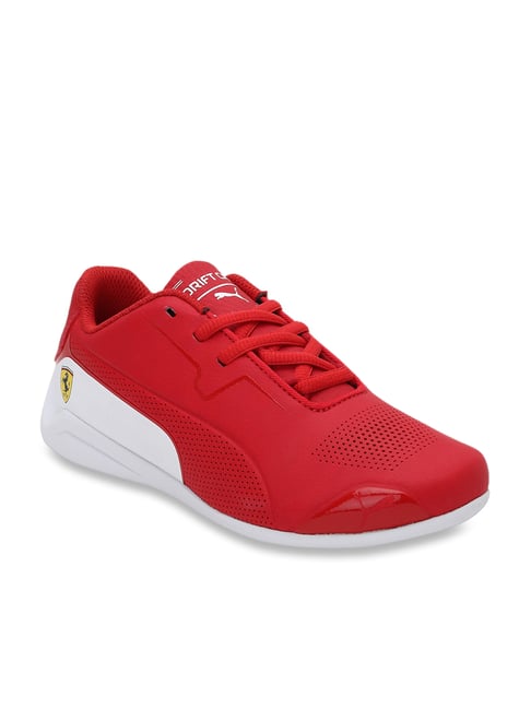 Puma Kid's SF Drift Cat 8 JR Red Casual Sneakers