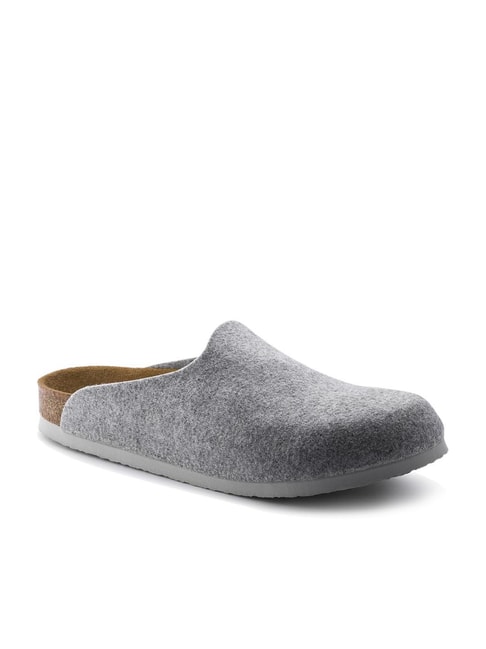 Buy Birkenstock Vegan Grey Mule Shoes for Men at Best Price @ Tata CLiQ
