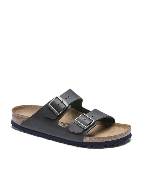 BIRKENSTOCK Uji Nubuck-Trimmed Suede Sandals for Men | MR PORTER