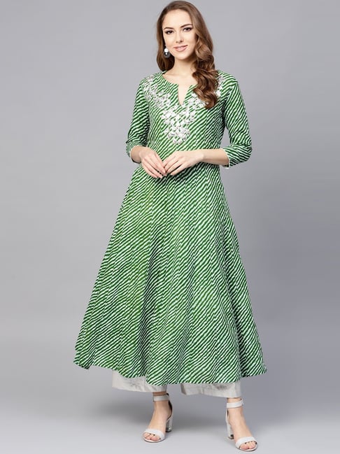 a line dress kurtis