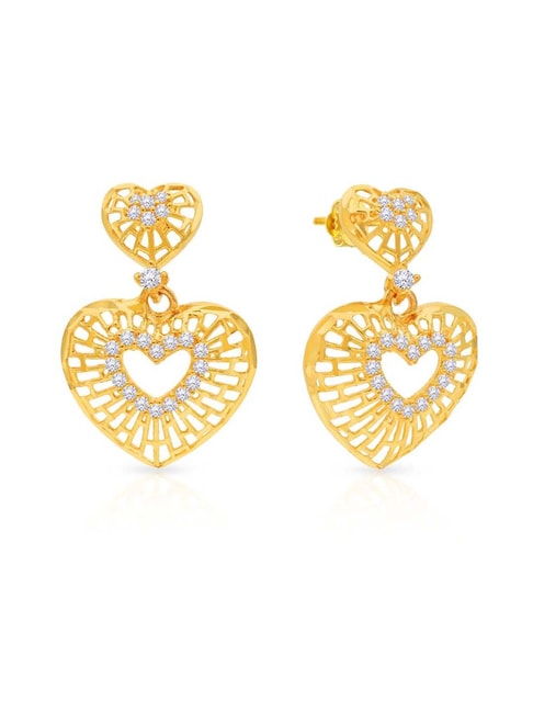 Senco 22K Yellow Gold Ethnic Charm Gold Drop Earrings Buy Senco 22K Yellow  Gold Ethnic Charm Gold Drop Earrings Online at Best Price in India  Nykaa