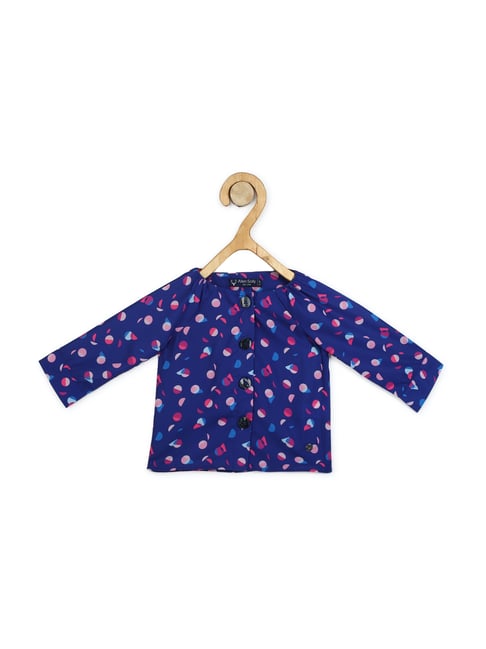 Allen Solly Junior Blue Printed Top