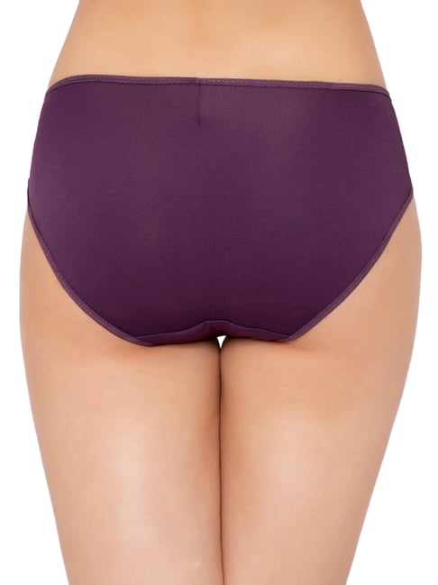 Buy Wacoal Purple Solid Bikini Panty for Women Online @ Tata CLiQ