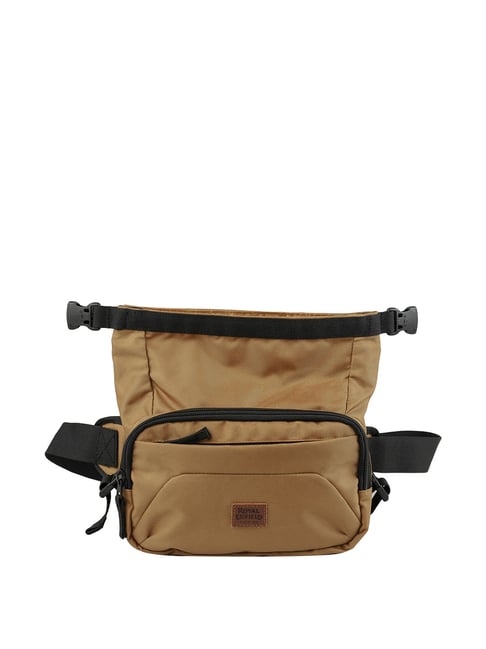 Buy Royal Enfield Tactical Beige Solid Waist Pouch Online At Best Price ...