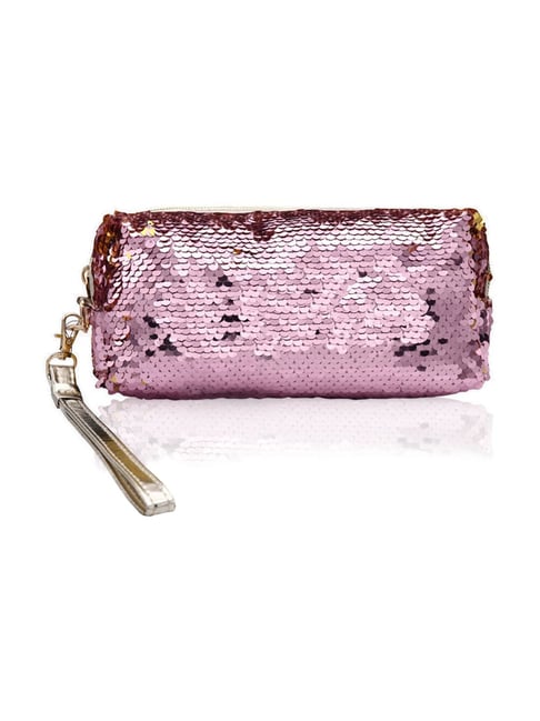 Buy Sequin Small Chain Sling Bag-Pink Online - Accessorize India