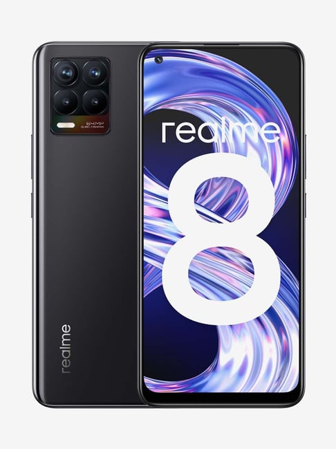 Buy realme 8 128 GB (Cyber Black) 8 GB RAM, Dual SIM 4G Online At Best ...