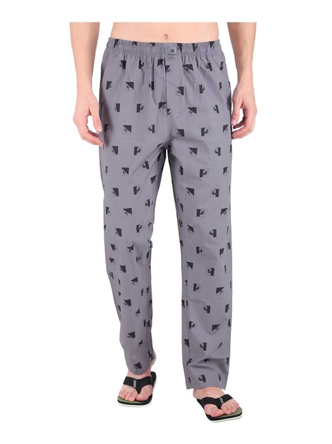 Buy Woodland Dark Grey Regular Fit Pyjama Pants for Men Online  Tata CLiQ