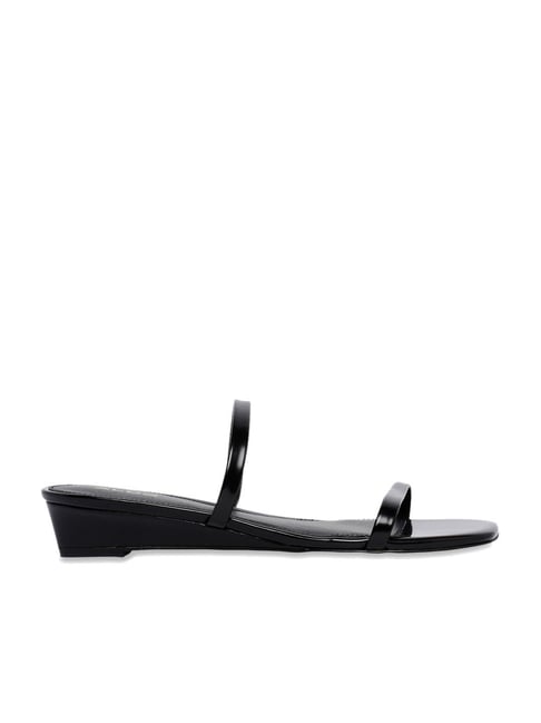 Aldo Women's Black Casual Wedges