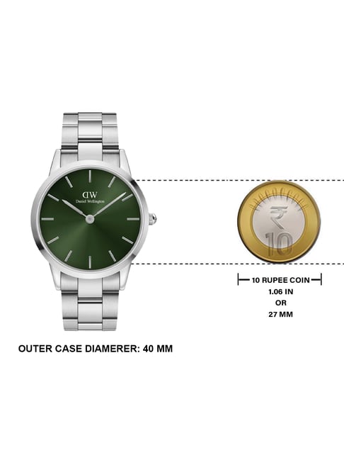 Stainless Steel Iconic Link Emerald Green Dw Watch Iconic Link Buy