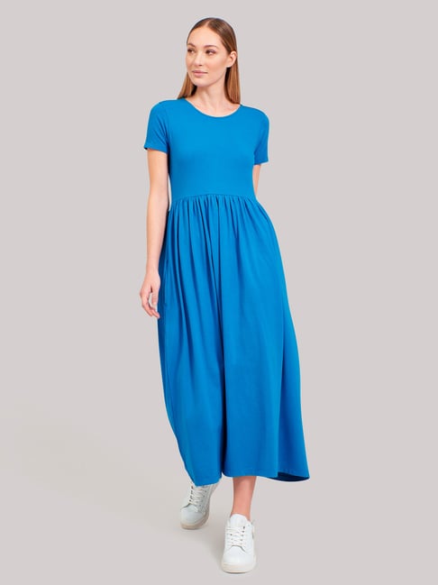 Buy Beverly Hills Polo Club Blue Skinny Fit Dress for Women Online @ Tata  CLiQ