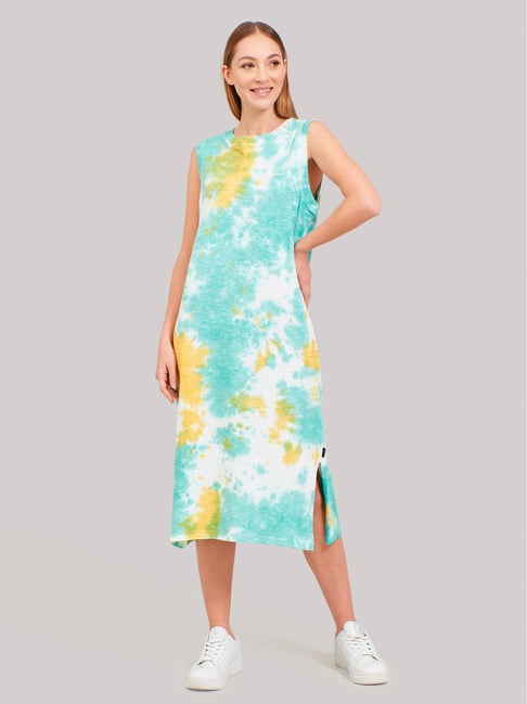 Buy Beverly Hills Polo Club Multicolor Tie - Dye Dress for Women Online @  Tata CLiQ