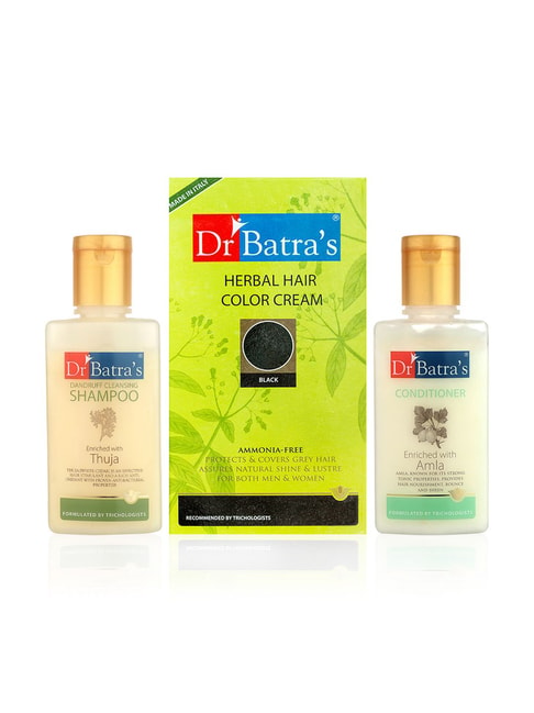 Buy Dr. Batra's Herbal Hair Color Cream & Conditioner - 330 ml Online At  Best Price @ Tata CLiQ