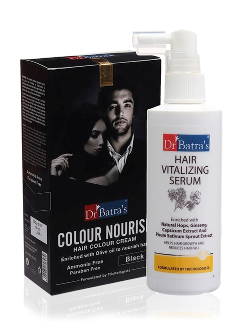 Buy Dr. Batra's Hair Vitalizing Serum & Hair Colour Cream - 245 ml Online  At Best Price @ Tata CLiQ
