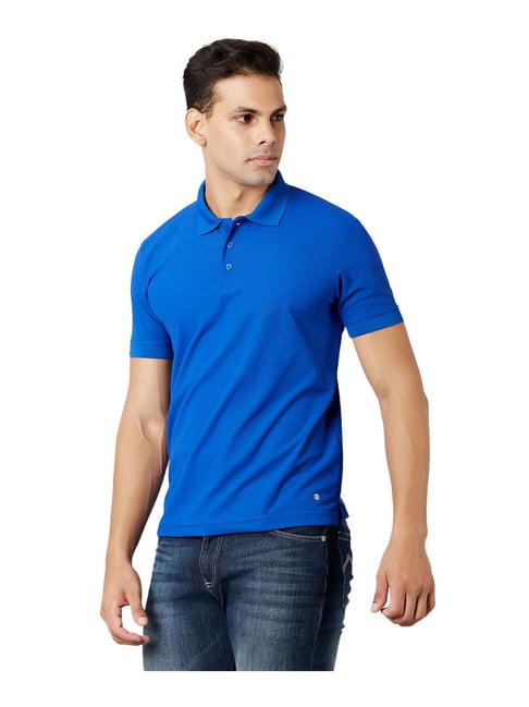 Marca Polo Buy Marca Disati Imperial Blue Regular Fit Polo T-Shirt