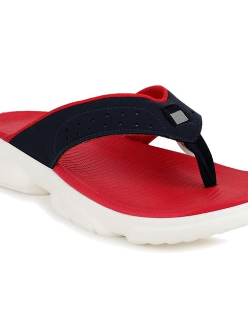 Buy Campus Men's Navy u0026 Red Flip Flops for Men at Best Price @ Tata CLiQ