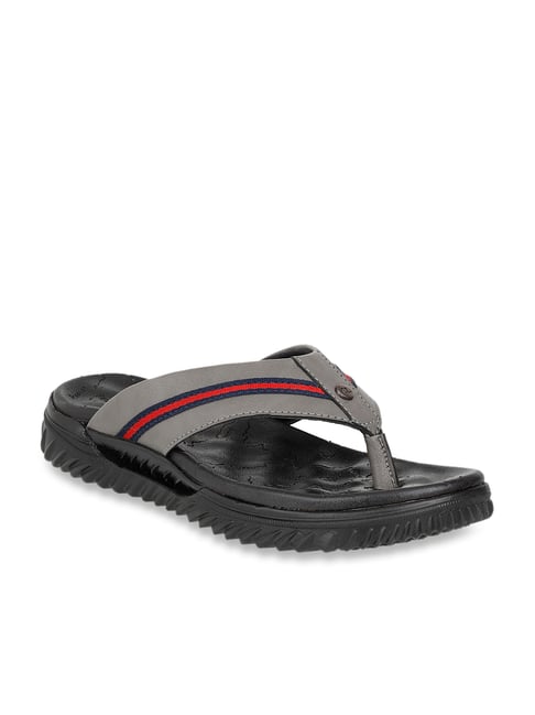 Buy Carlton London Men's Grey Thong Sandals for Men at Best Price