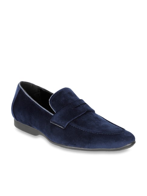 Carlton London Men's Navy Casual Loafers