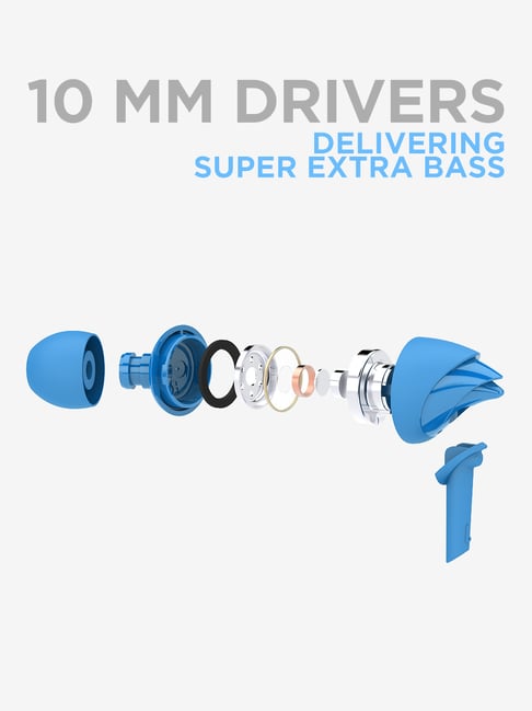 Buy boAt BassHeads 100 T Mumbai Indians 