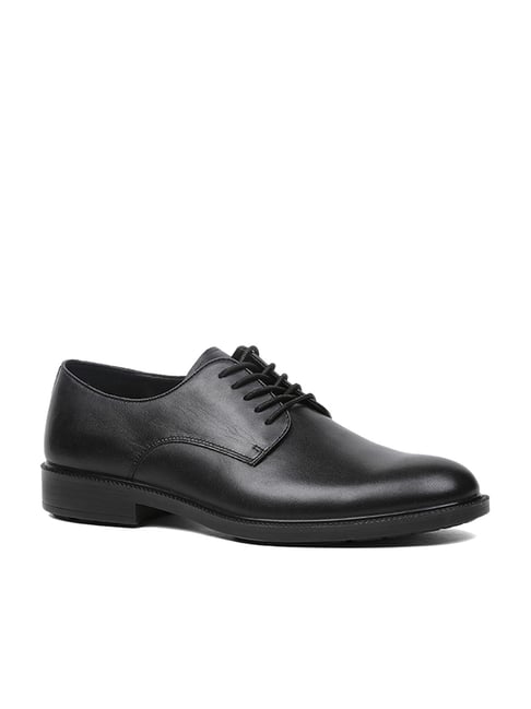 Hush Puppies Men's Black Derby Shoes