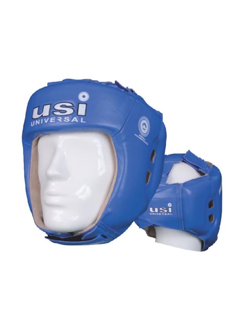 USI Blue 615CG Universal Sanda Sanshou Headguard (L)-USI-Footwear-TATA CLIQ