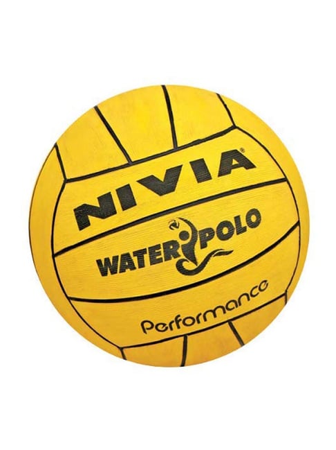 Nivia Yellow Waterpolo Ball (4)-Nivia-Footwear-TATA CLIQ