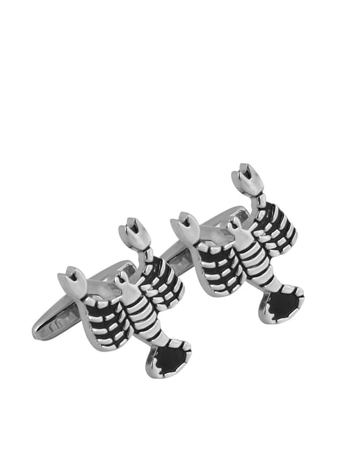 Alvaro Castagnino Silver Solid Cufflinks