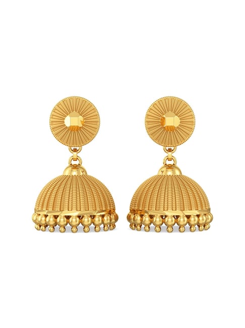 Gold earrings for ladies joyalukkas hotsell