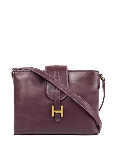 Hidesign Women's Sling Bag (Purple) : : Fashion