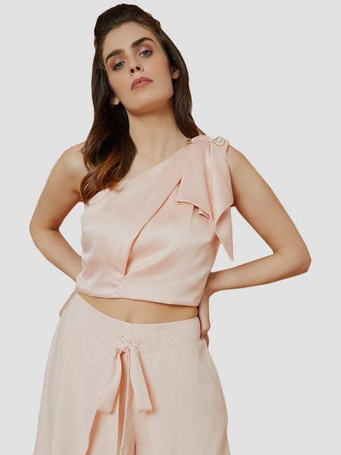 Vero Moda Peach Regular Fit Top - Marquee Collection