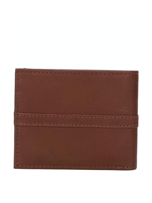 Louis Philippe Wallets : Buy Louis Philippe Brown Textured Wallet