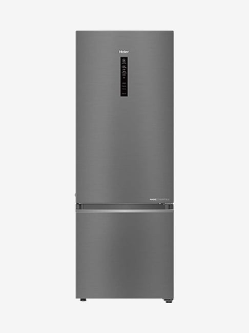 Haier 346 L Inverter 3 Star Double Door 14 in 1 Convertible Refrigerator Silver, HRB 3664BS E