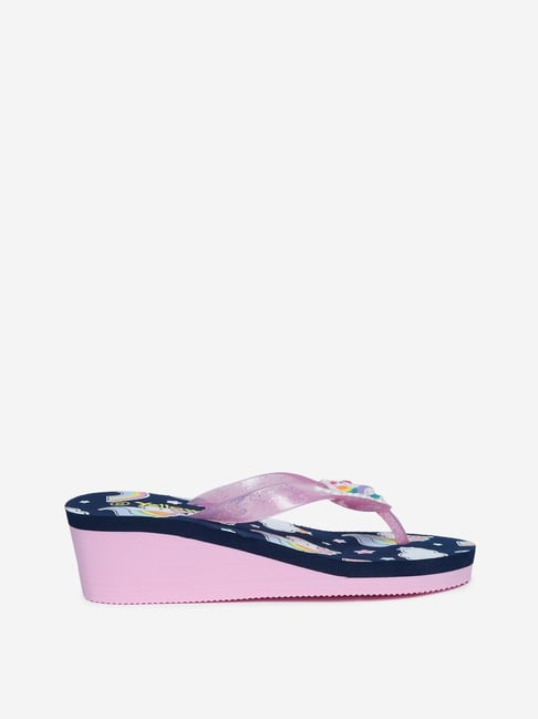 Kids wedge deals flip flops