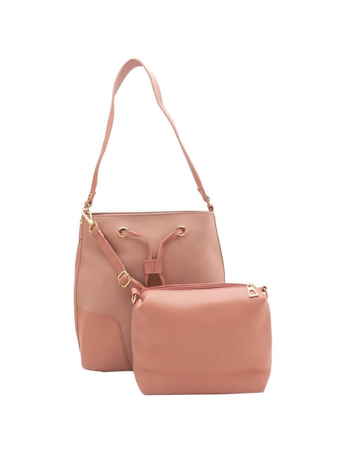 Globus Beige Solid Medium Tote Handbag Price in India