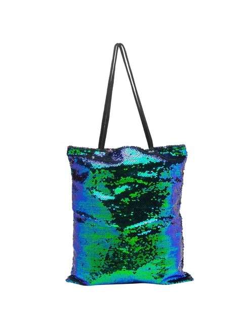 Globus Multicolor Textured Medium Tote Handbag Price in India