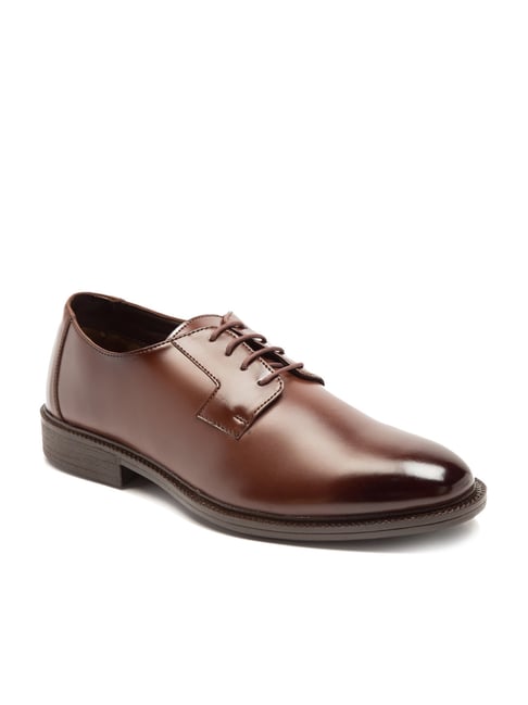 Buy Louis Philippe Men's Brown Derby Shoes for Men at Best Price @ Tata CLiQ