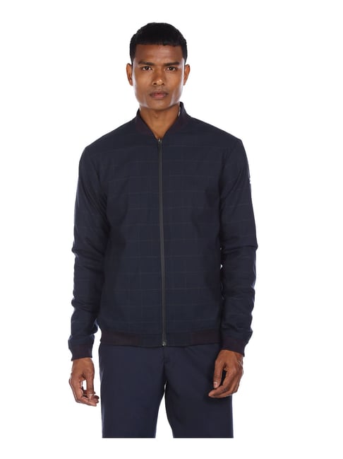 U S Polo Assn U.S. Polo Assn. Navy Checks Jacket