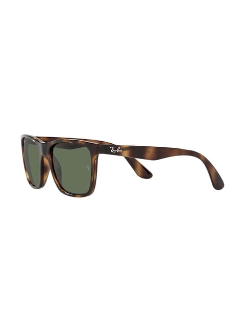 Ray-Ban 0RB4349I Green Highstreet Square Sunglasses 56 mm