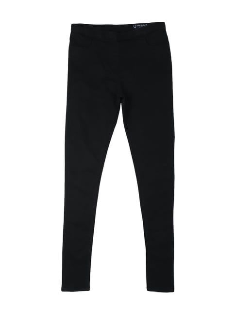 Allen Solly Junior Black Cotton Jeans