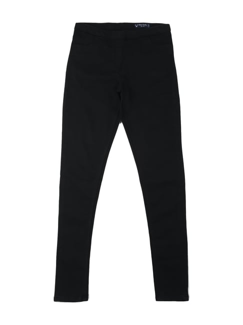 Allen Solly Junior Black Cotton Jeans