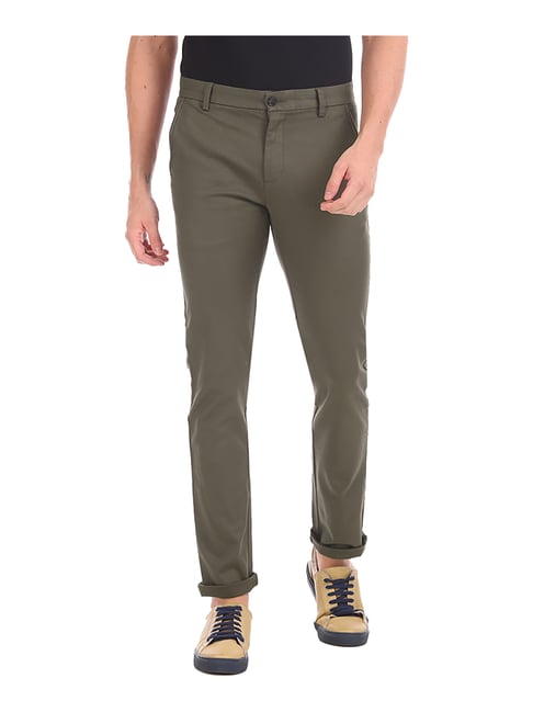 Buy Grey Trousers & Pants for Men by Arrow Sports Online | Ajio.com