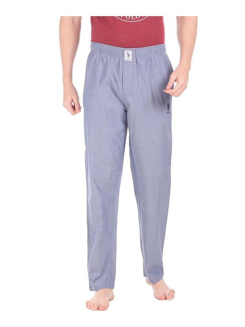 U.S. Polo Assn. Light Blue Slub Lounge Pants-picture-23