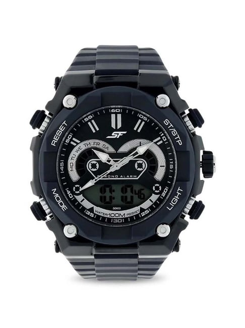 Sonata NM77030PP03 SF Analog-Digital Watch for Men