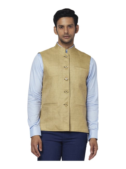Buy Reversible Black and Gray Men Nehru Jacket Pure Cotton Handloom for  Best Price, Reviews, Free Shipping