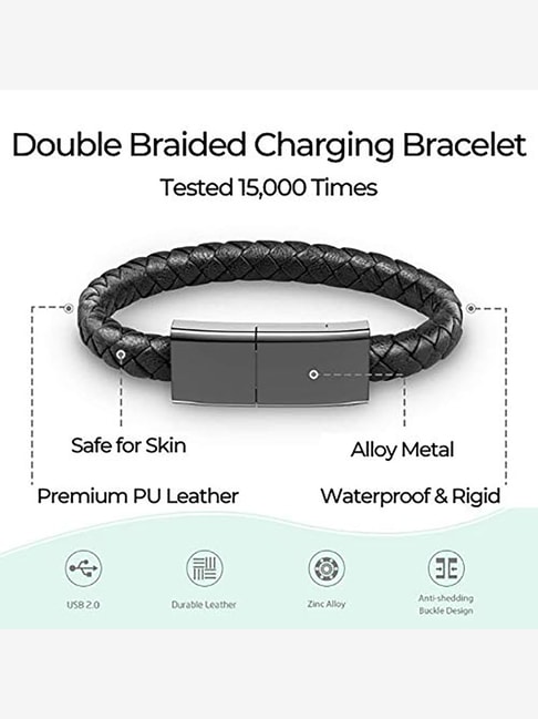 Bracelet Charging Cable  for iPhone  Android by Mario Nazare  Kickstarter