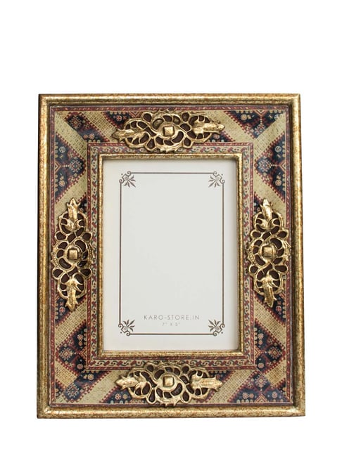 Karo Amrapali Multicolour Wooden Photoframe - Set of 1