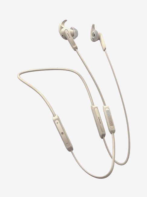 Jabra Elite 45e Wireless In Ear Neckband with Mic Gold Beige