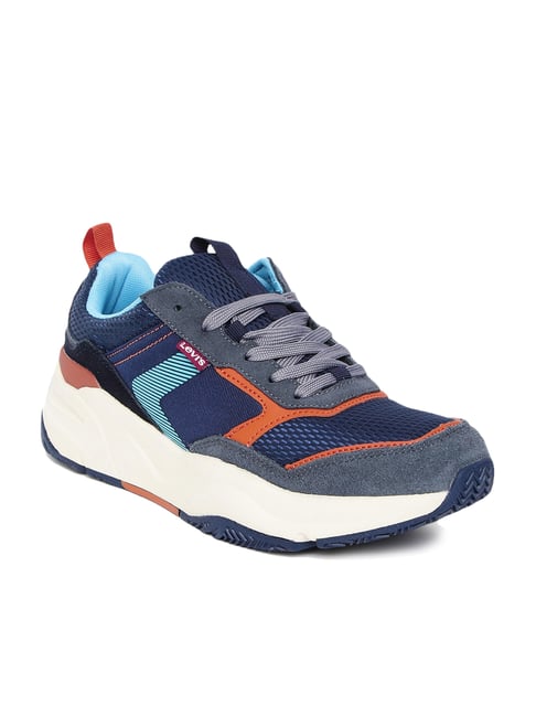 Eastman Navy Casual Sneakers 
