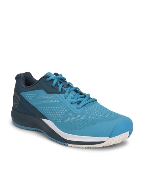 Wilson Men's Rush Pro 3.5 Blue Tennis Shoes